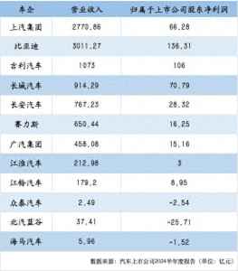 财报横评 | 拆解12家上市车企半年报：比亚迪营收超3000亿元，长城半年赚出一年收益-梵星网